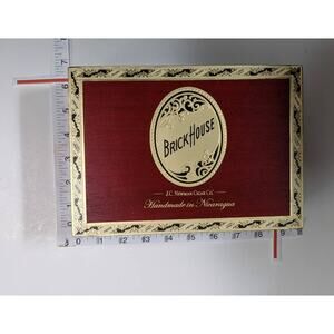 Empty Cigar box for Crafts Storage Purse Making Guitars Juggling Trinkets Herb